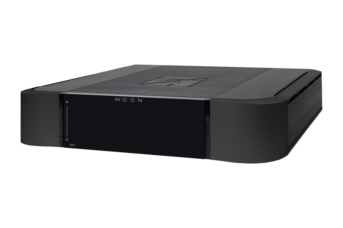 Amplificateur de puissance vu de trois quarts