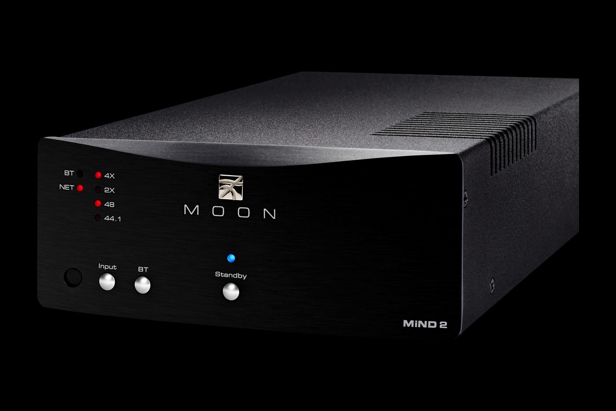 Lecteur réseau Moon MiND 2 raccordé à un convertisseur