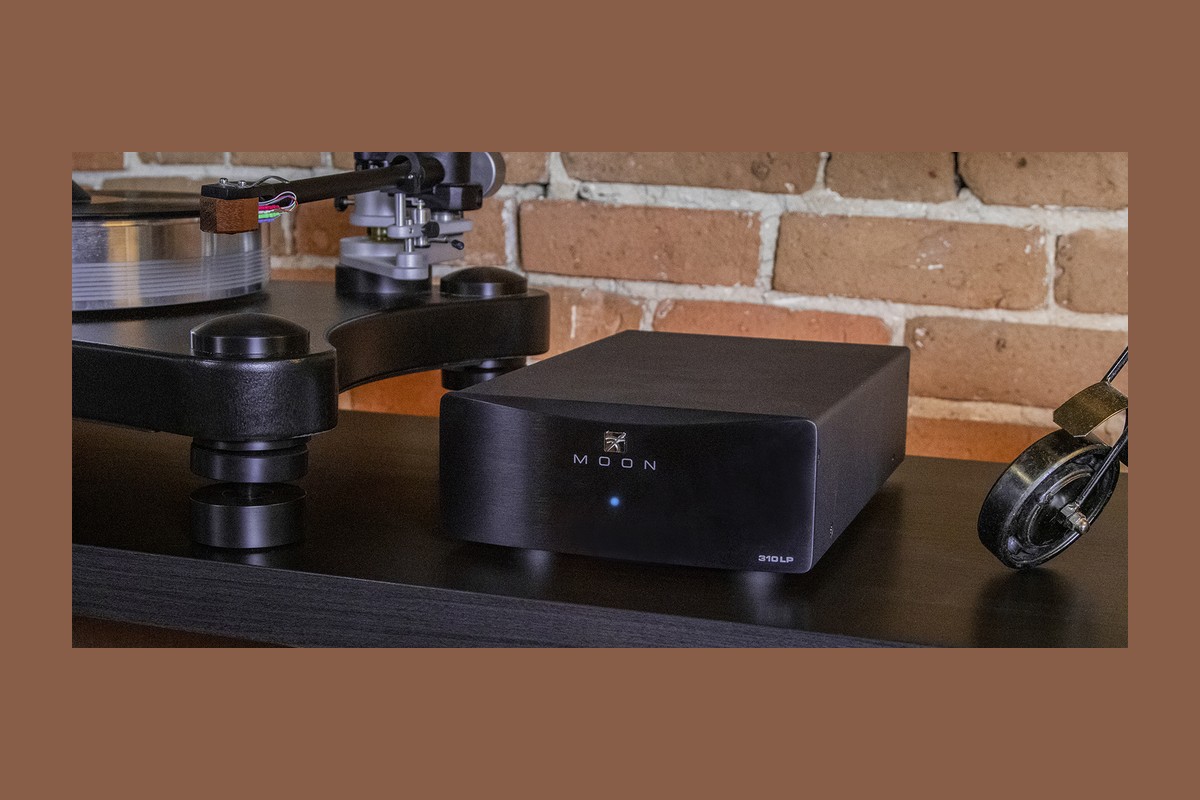 Préamplificateur phono Moon 310LP dans un système vinyle