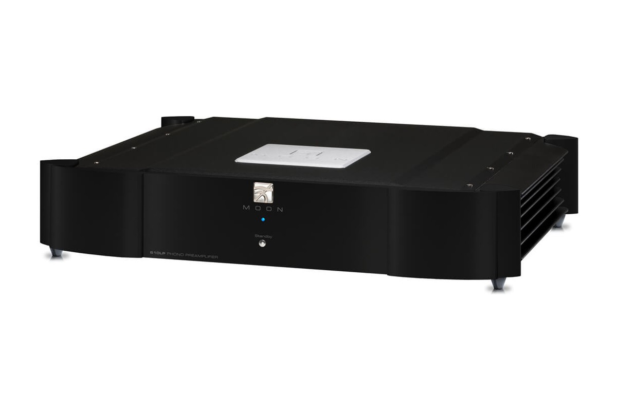 Préamplificateur phono Moon 610LP dans une installation vinyle