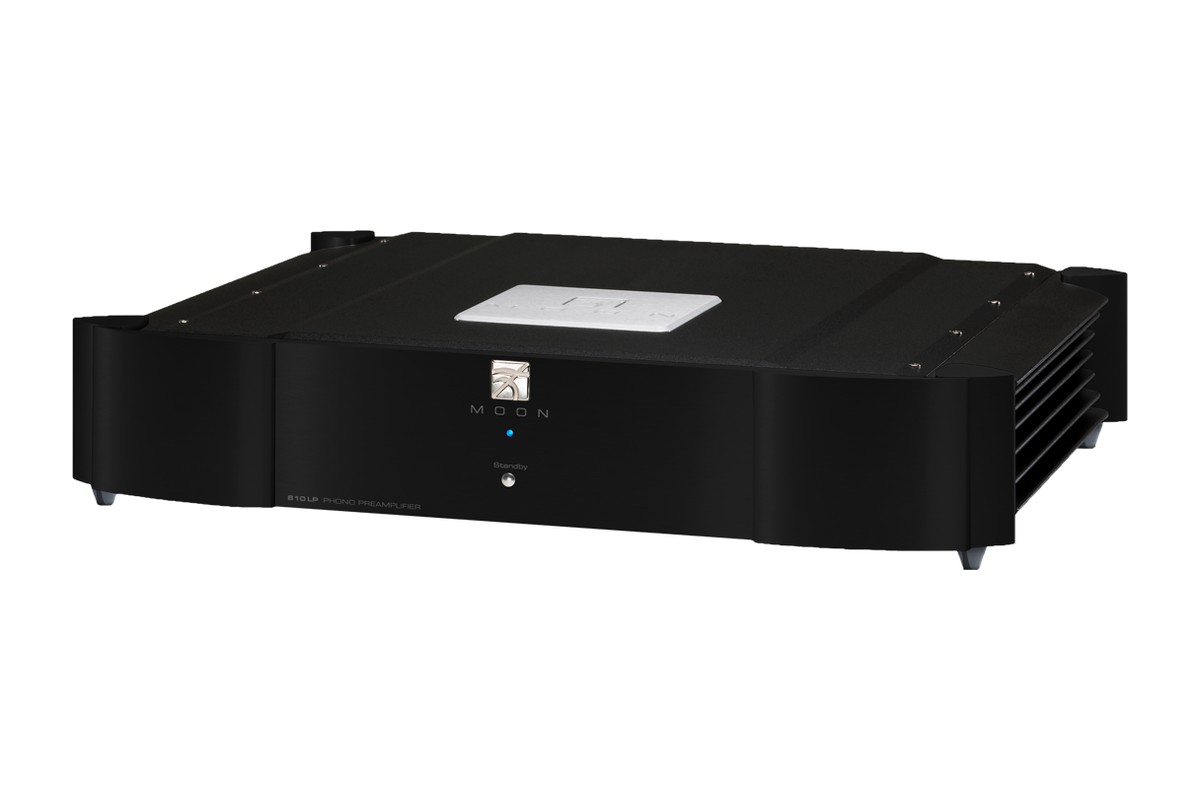 Préamplificateur phono Moon 810LP dans une installation vinyle
