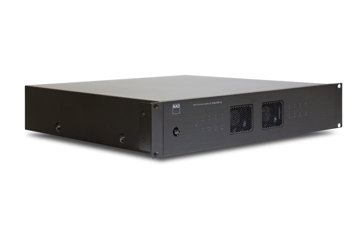 Verstärker NAD CI 16-60 DSP V2 in Dreiviertelansicht