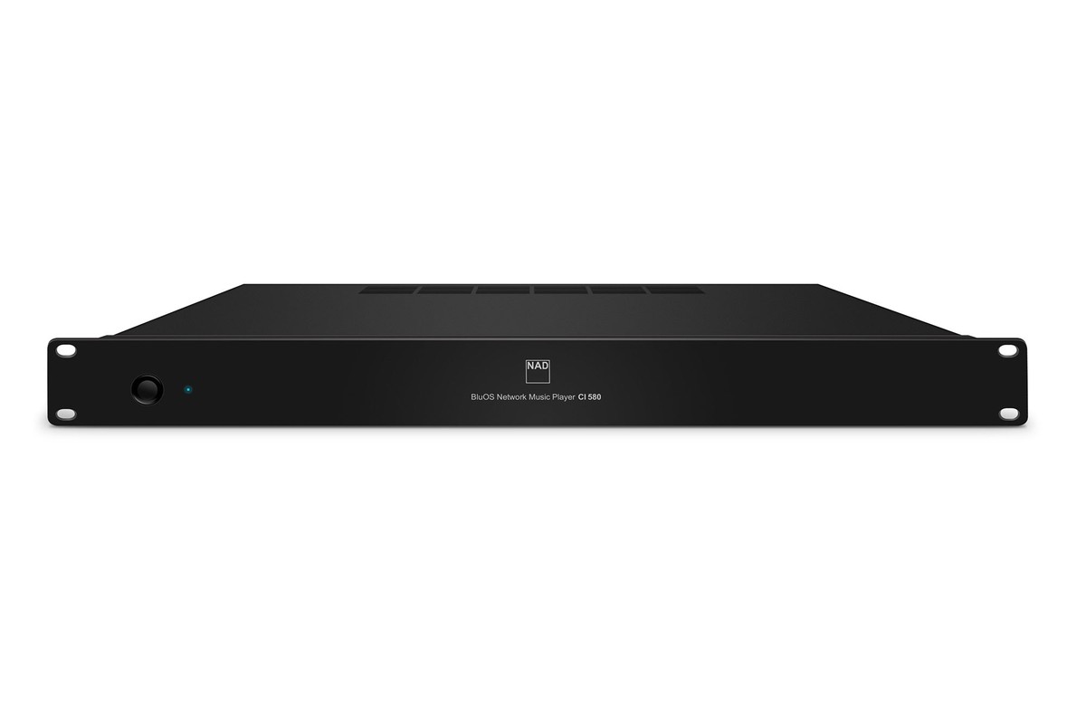 Châssis rack 1U vu de face et de dessus