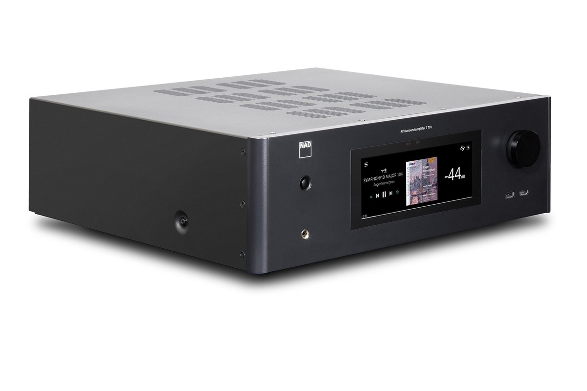 Connectique modulaire MDC à l'arrière du NAD T 778