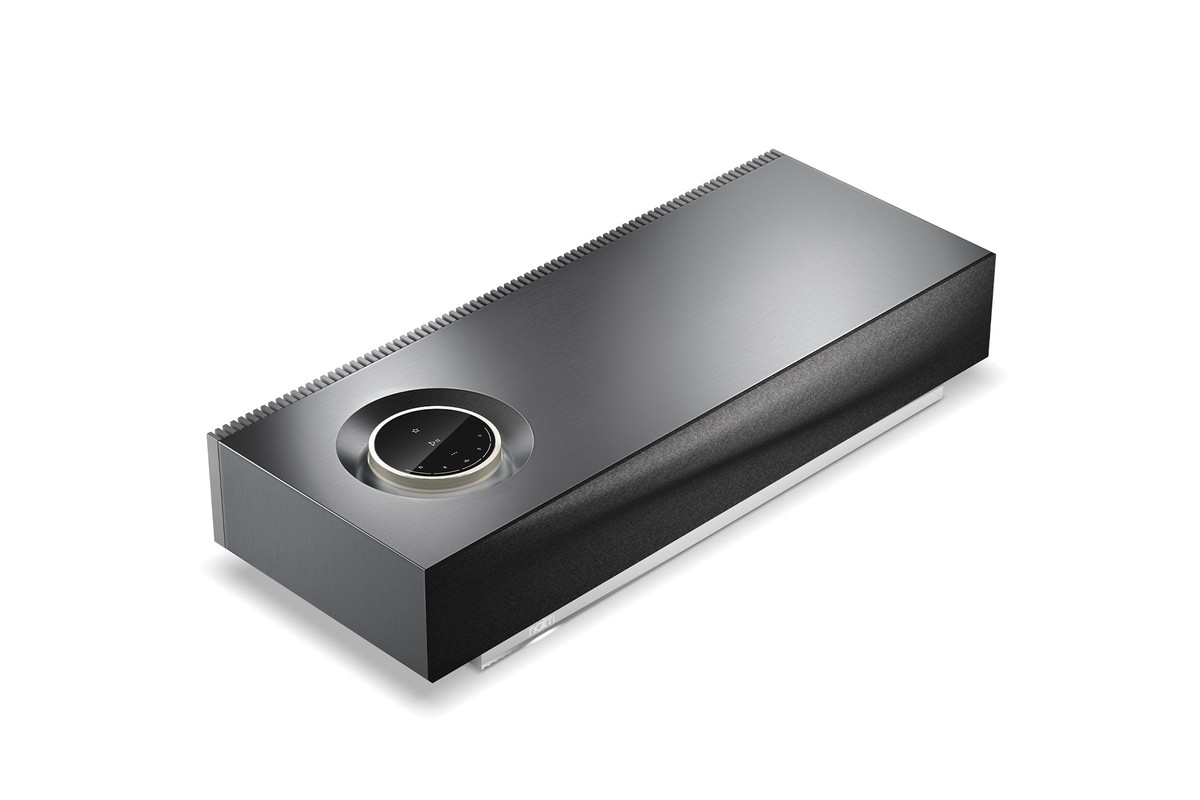 Naim Mu-so 2ème génération vue trois quarts