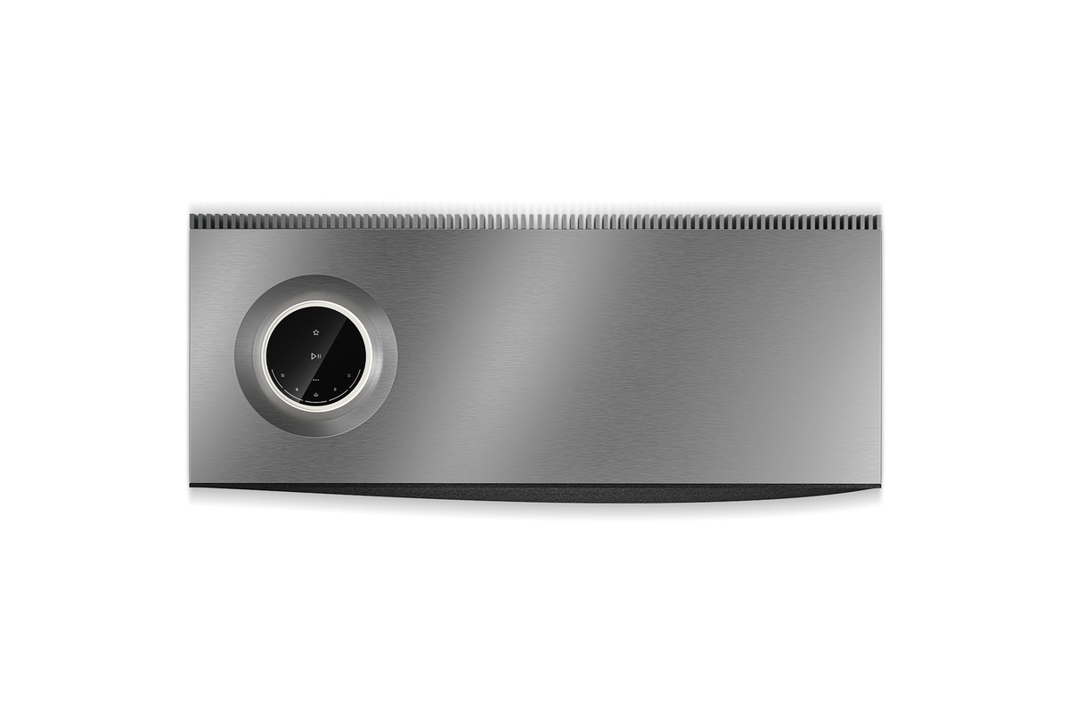 Plateforme de streaming Naim et interface tactile vue de dessus