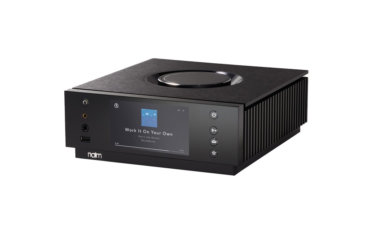 Naim Uniti Atom Headphone Edition in three-quarter view