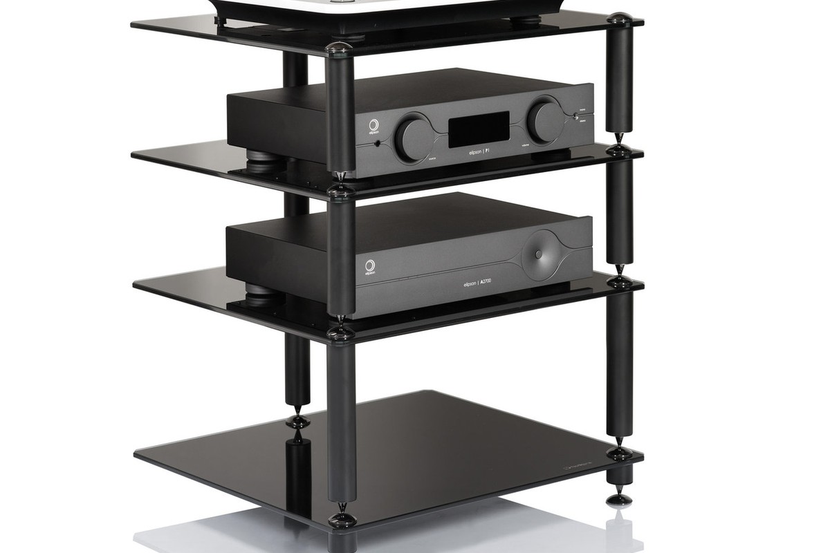 Meuble hi-fi Norstone Bergen 2 à quatre tablettes