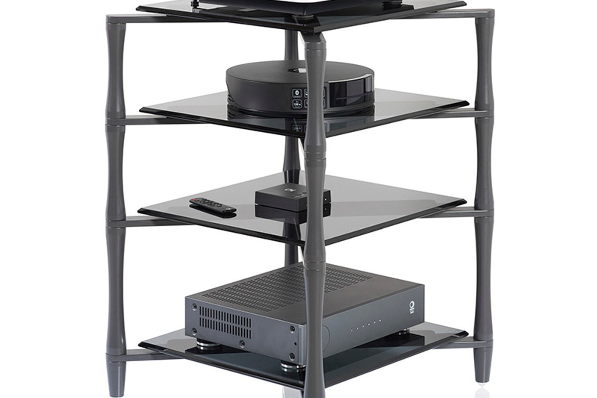 Design fin gris anthracite mat du meuble Slender