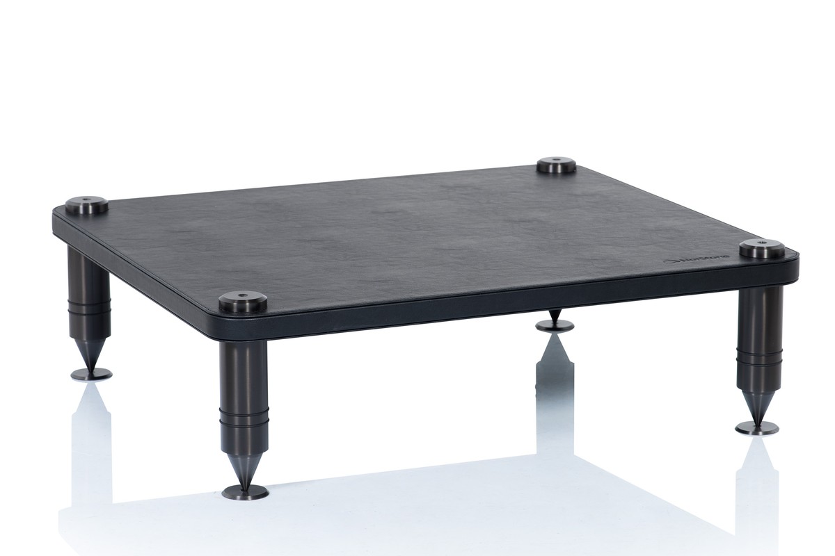 Structure metal et verre trempe du rack Como