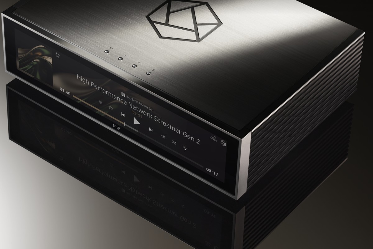 HiFi ROSE RS151 noir vu de trois quarts