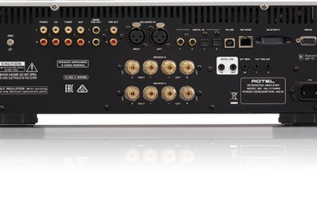 Convertisseur audiophile en gros plan