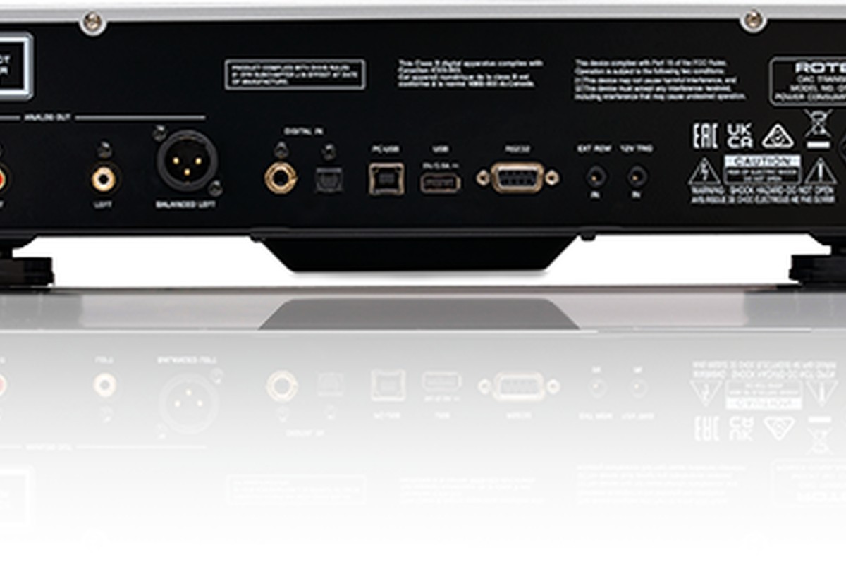 Connectique arrière du Rotel DT-6000