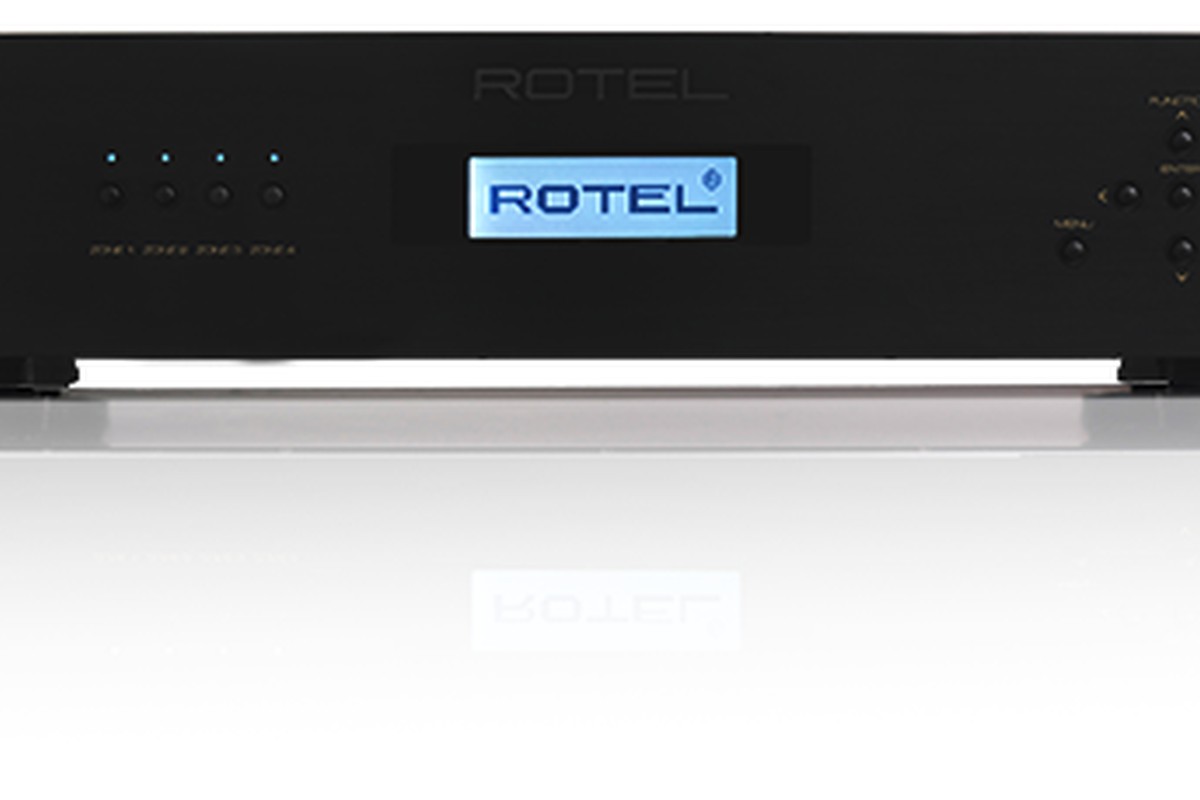 Rotel C8-Gesichtsansicht Installationsverstärker