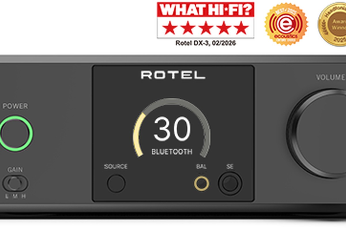 Amplificateur casque Rotel DX-3 vue de face