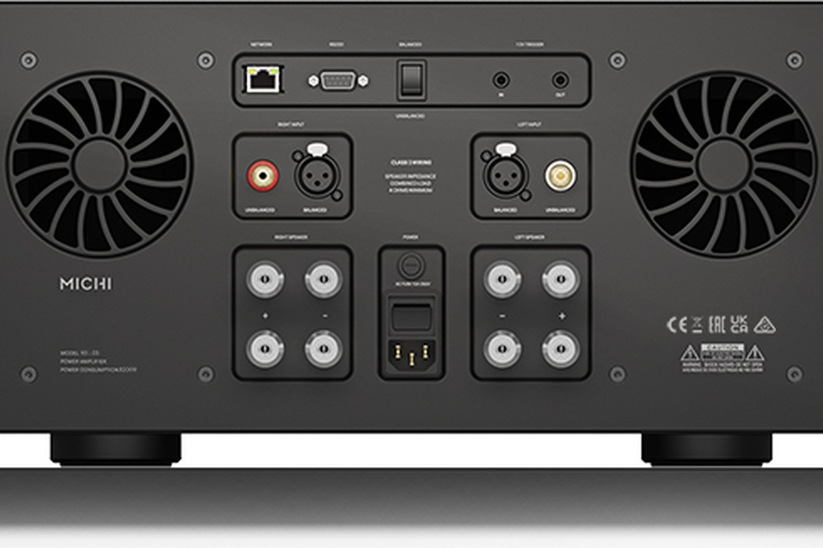 Amplificateur Michi S5 vue arrière