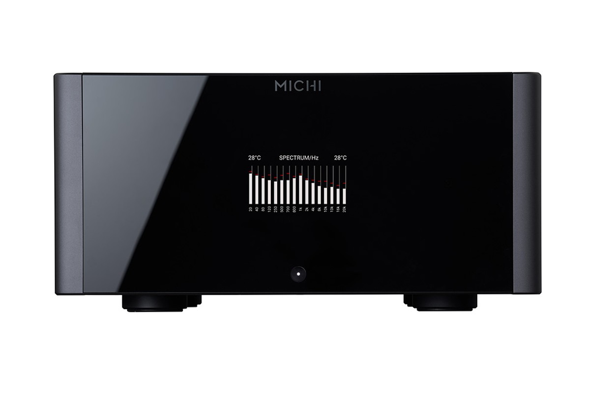 Amplificateur de puissance mono Rotel Michi M8 vue de face