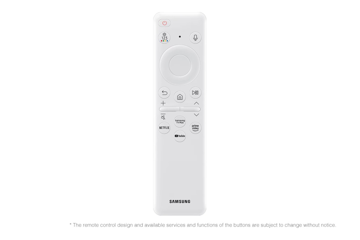Telecomando solare fornito con il Samsung The Frame QE55LS03FA