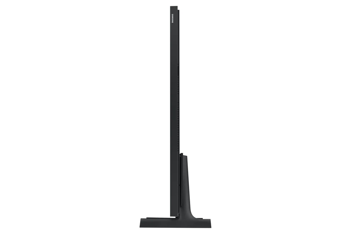 Side view of the television, 24.9 mm chassis