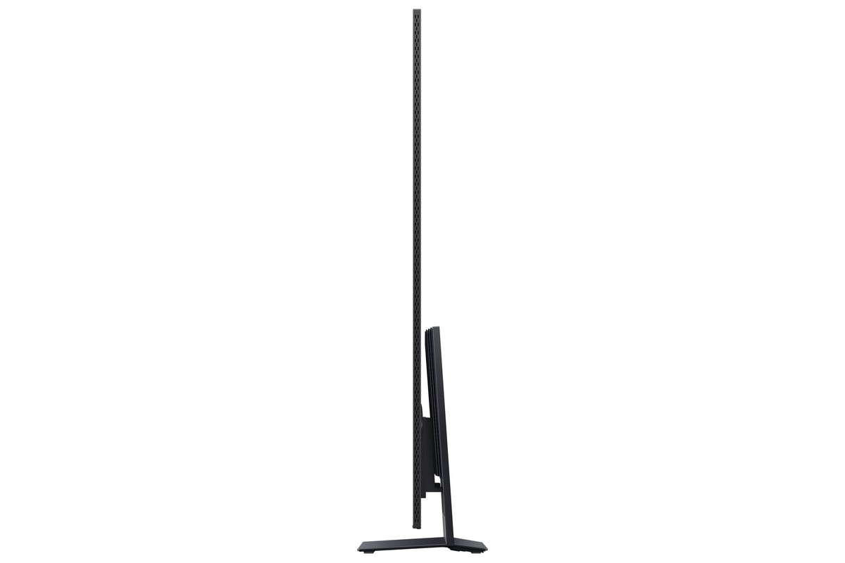 Téléviseur Samsung QE65QN990FT vu de profil