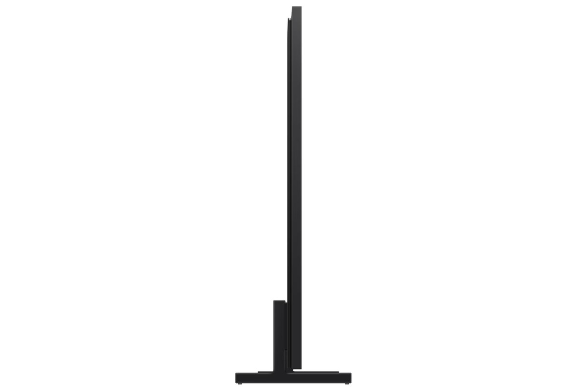 Samsung QE75QN900F television seen from the side