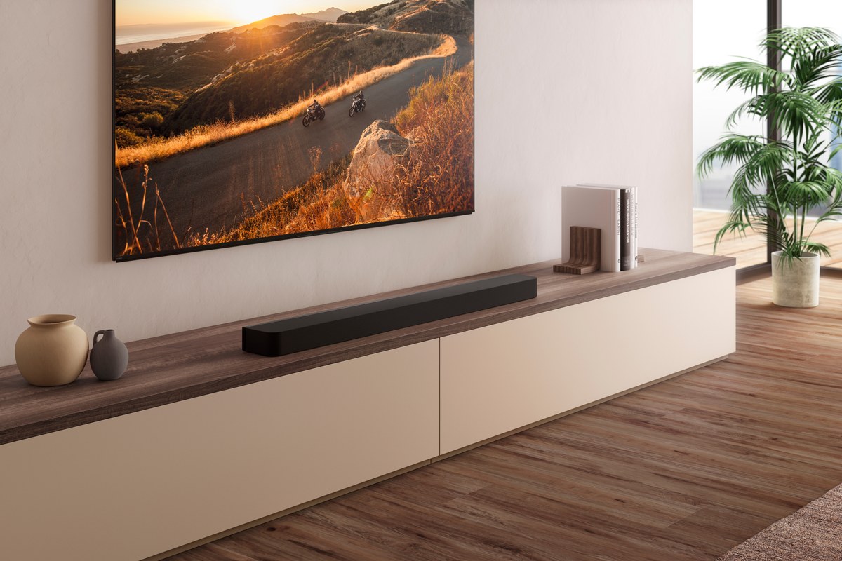 Soundbar Premium con 360 Spatial Sound Mapping