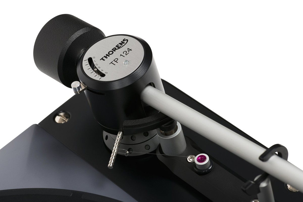 Braccio TP 124 con headshell amovibile e contrappeso