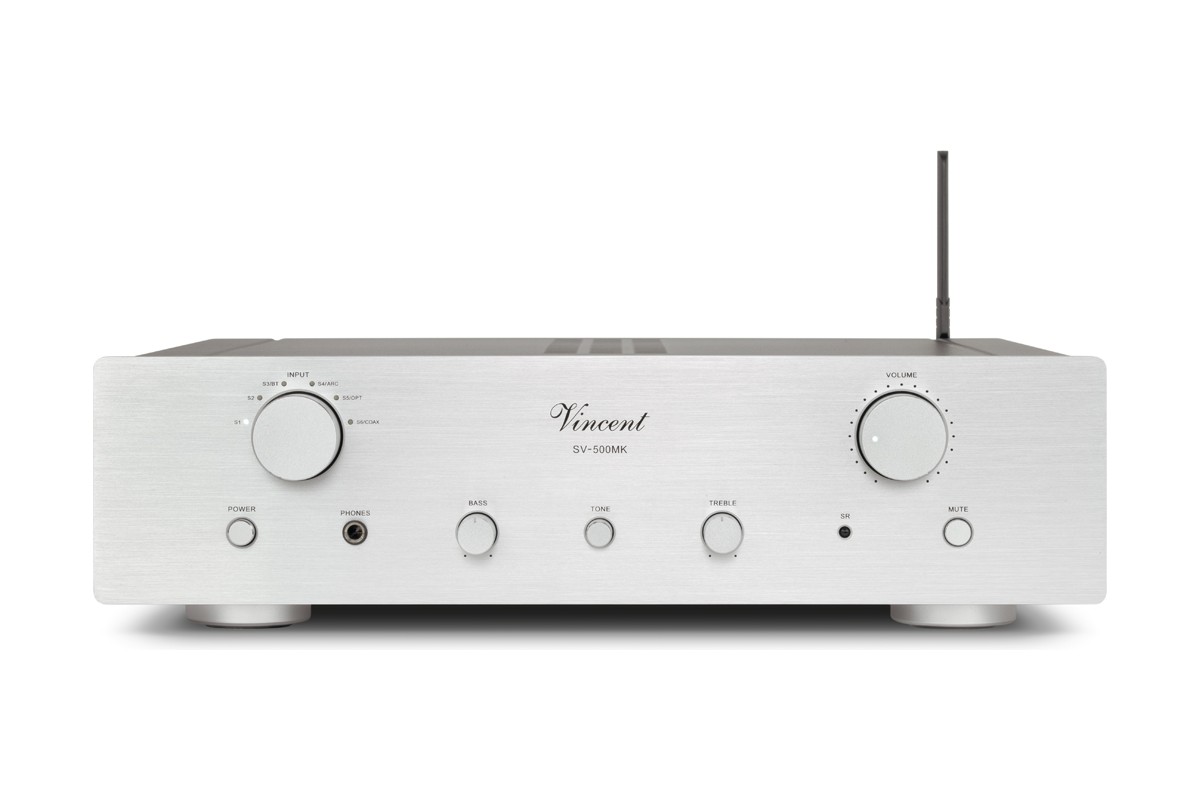 The same unit in silver finish, seen from the front