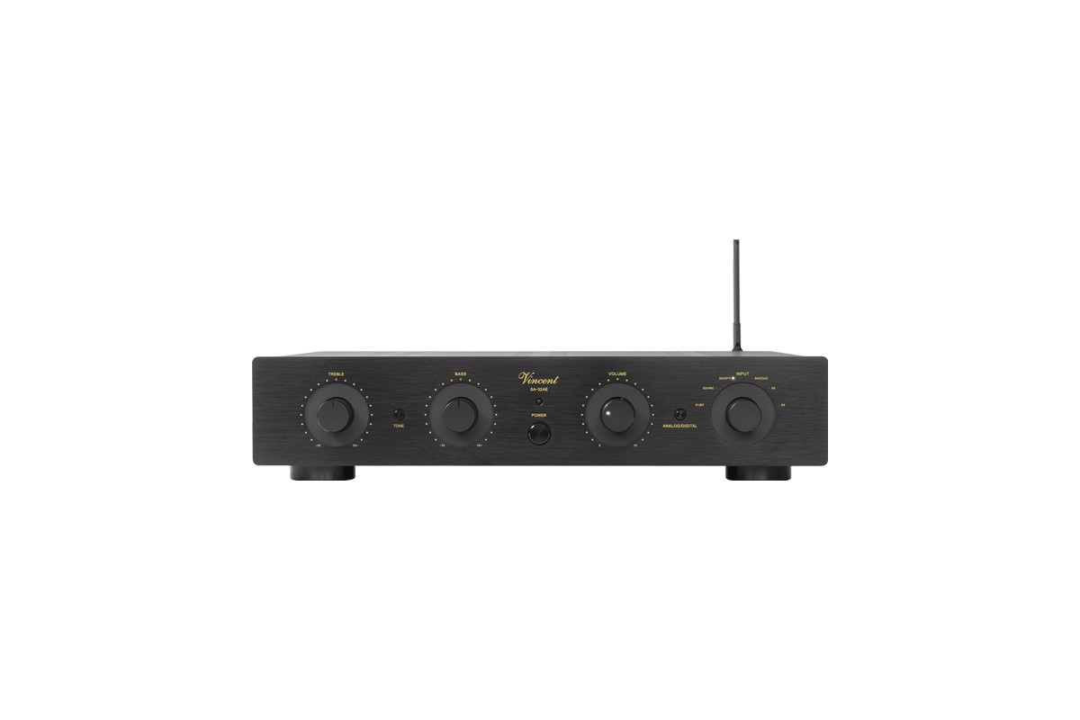 Frontale nero del preamplificatore