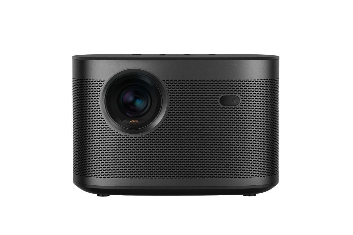 Front panel and lens of the XGIMI HORIZON Pro in black