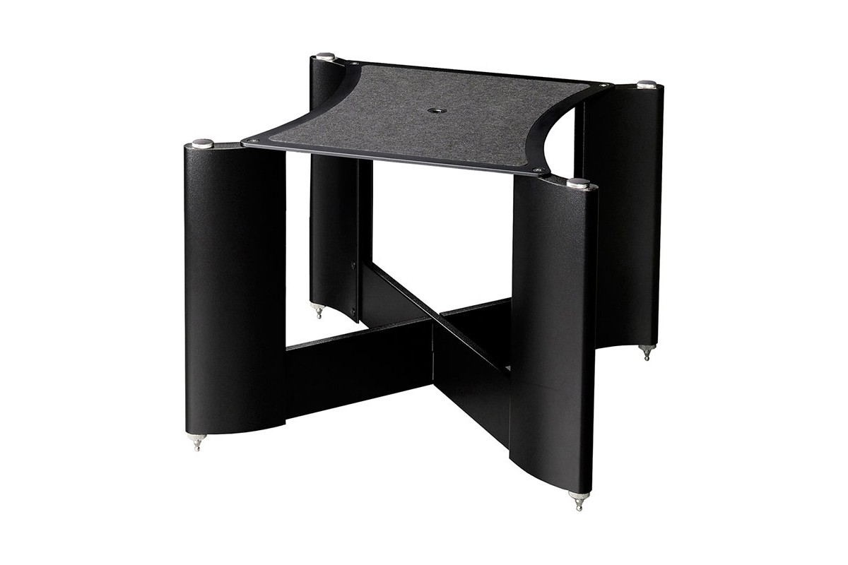 One stand seen head on, open structure and decoupling spikes