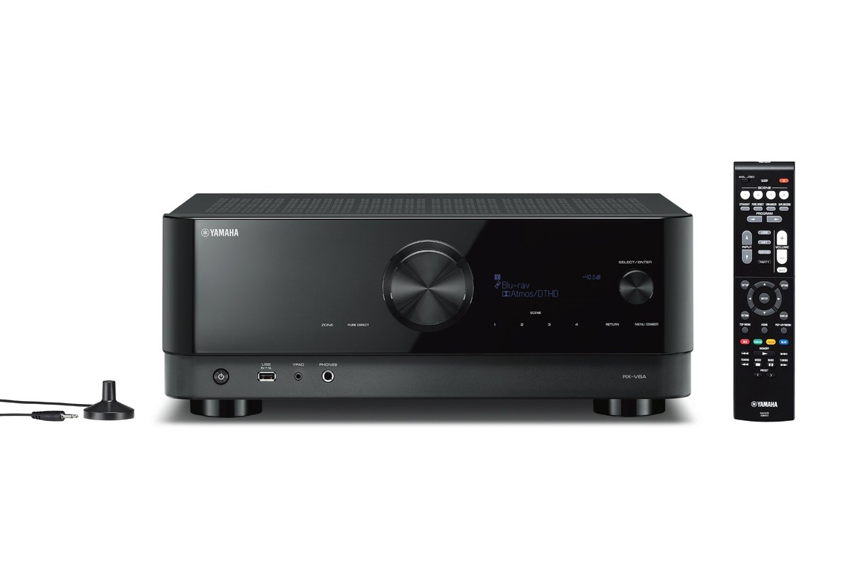 Connectique HDMI 8K et jeu du Yamaha RX-V6A
