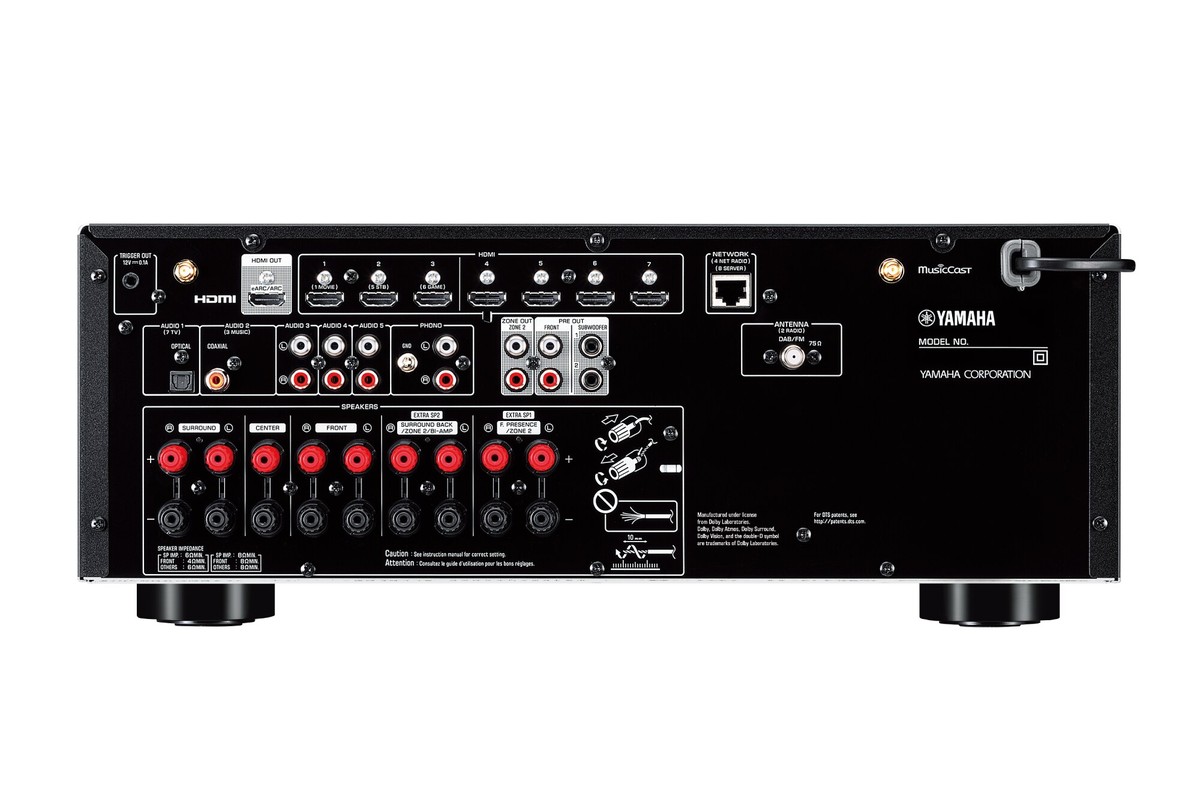 Yamaha RX-V6A et diffusion MusicCast multipièce